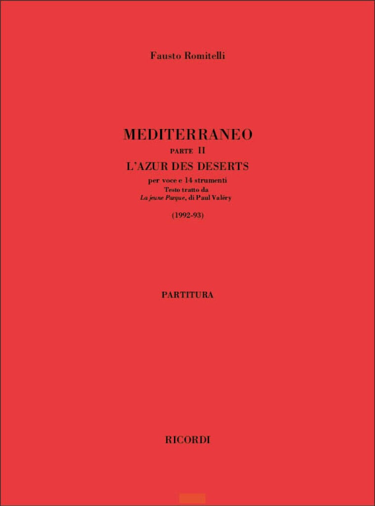 Mediterraneo Parte II: L'Azur Des Deserts